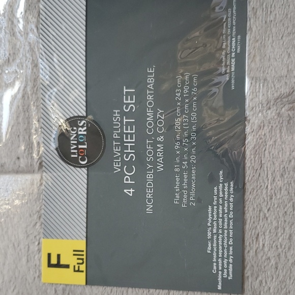 Vevet plush sheet set! - Picture 4 of 4